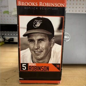 MLB Brooks Robinson Replica Sculpture - Black and Orange